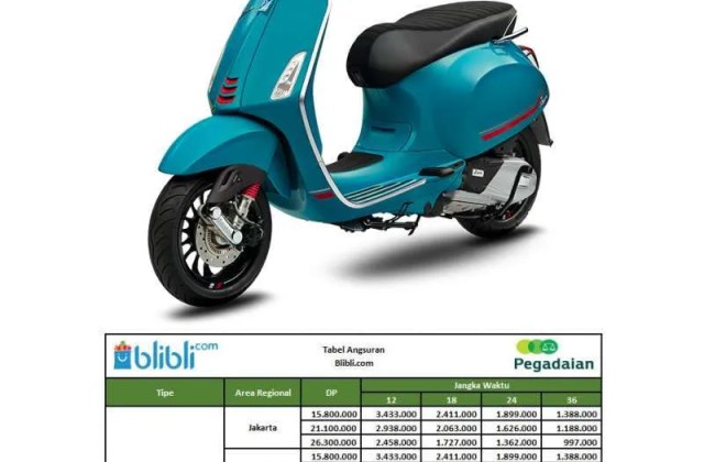 Vespa Sprint Black Opaco
