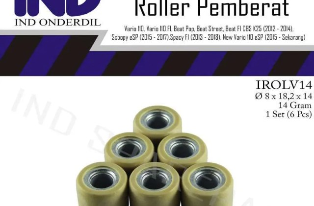 Berapa Gram Roller Beat K44

