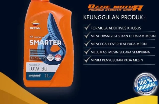 Kelebihan Oli Sintetis Motor
