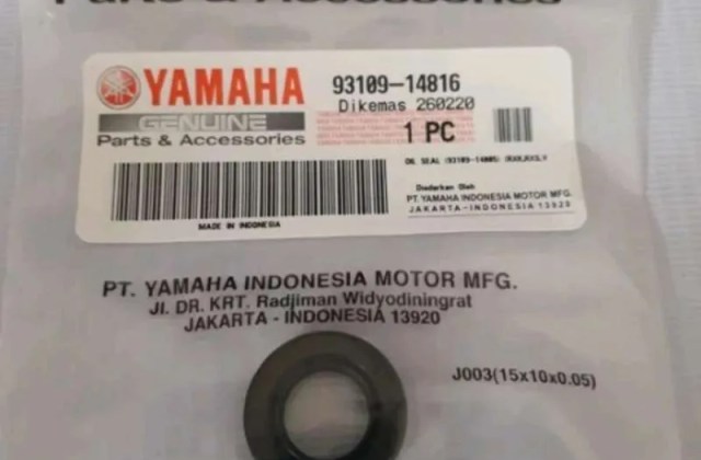 Ukuran Sil Persneling Rx King
