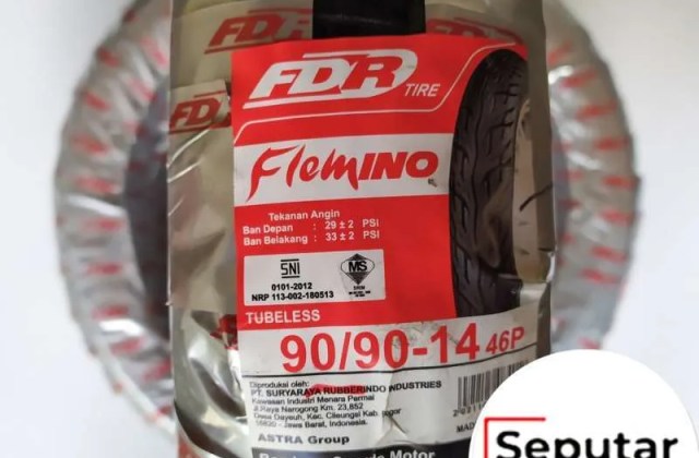 Ukuran Tekanan Angin Standar Yamaha Lexi
