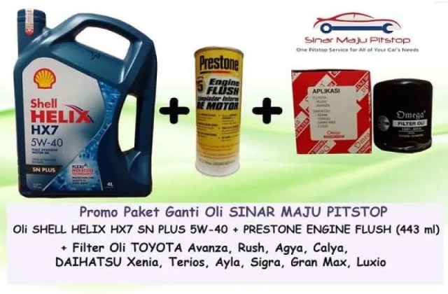 Harga Ganti Oli Motor
