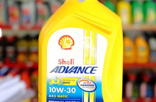 Oli Shell Matic Honda Beat
