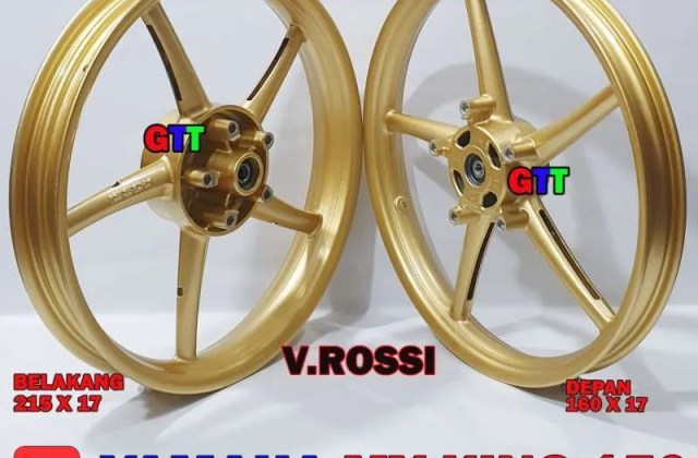 Ukuran Velg Belakang Mx King
