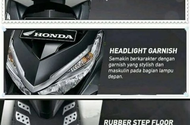 Honda Vario 150 Aksesoris
