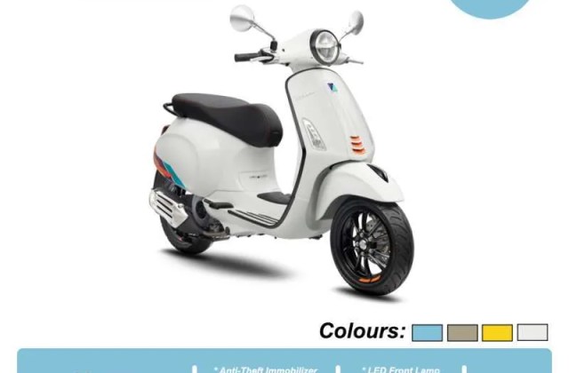 Harga Vespa Primavera 150 I-get Abs
