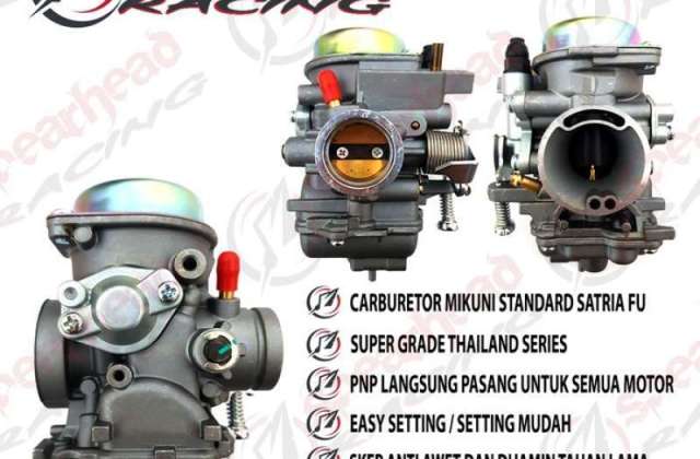 Cara Setting Karburator Satria Fu Standar
