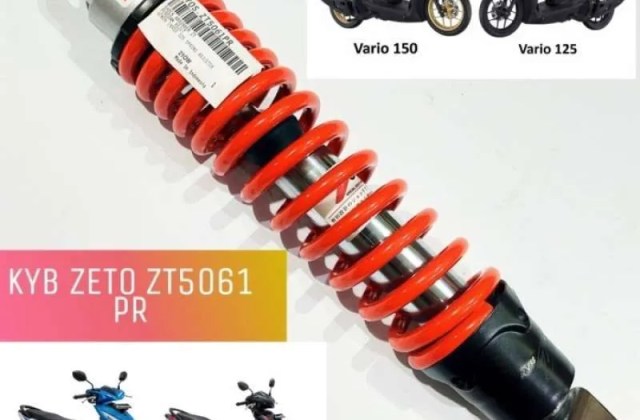 Shock Belakang Vario 125 Yang Empuk
