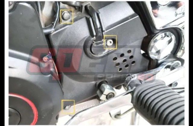 Letak Nomor Mesin Satria Fu
