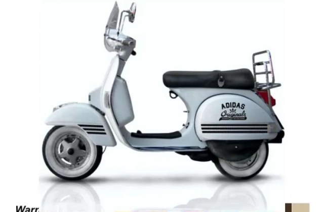Cutting Sticker Vespa Px
