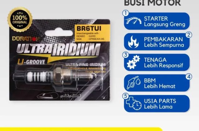 Busi Standar Suzuki Gixxer Sf 250
