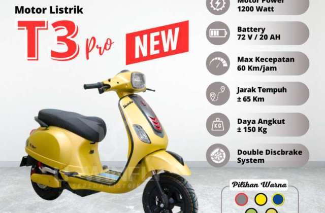Model Motor Vespa Matic

