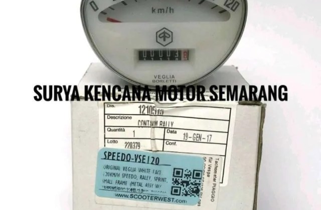 Speedometer Vespa Super Ori
