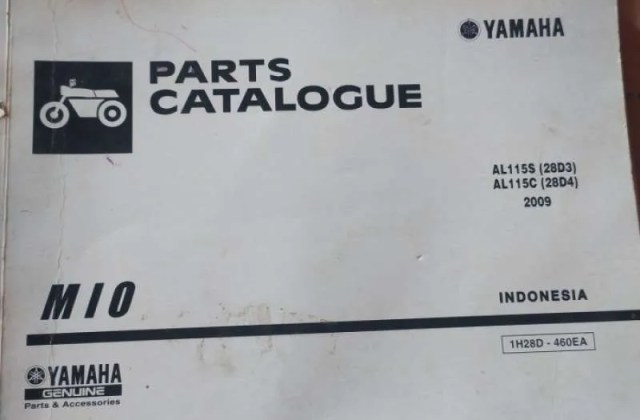 Katalog Sparepart Yamaha Mio Sporty
