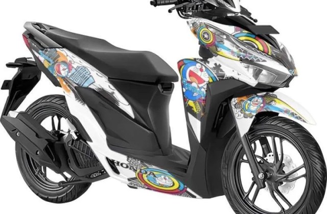 Honda Vario 150 Pink And White
