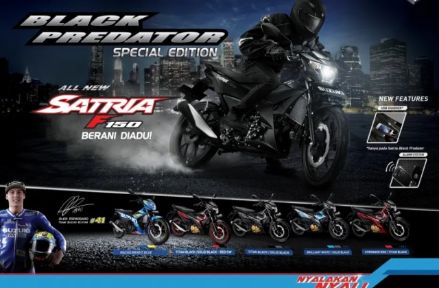 Kapasitas Mesin Suzuki All New Satria F150
