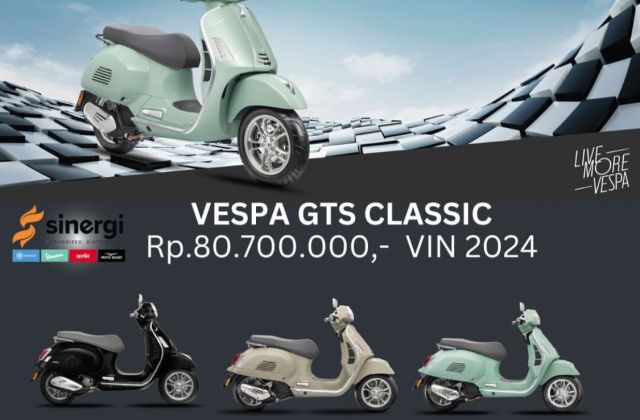Harga Vespa Gts 150 I-get Abs
