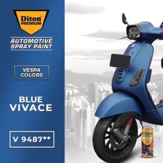 Vespa Warna Biru Doff
