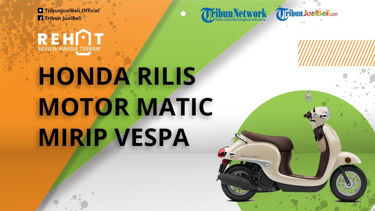 Motor Honda Mirip Vespa
