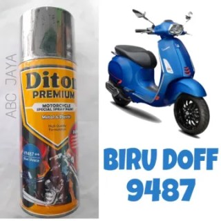 Vespa Biru Doff
